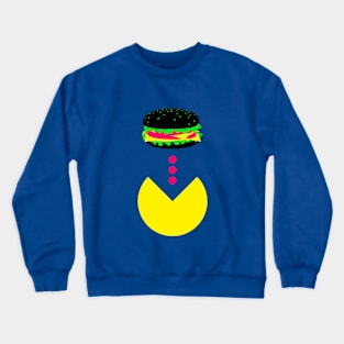 eat me like a pac-man Crewneck Sweatshirt